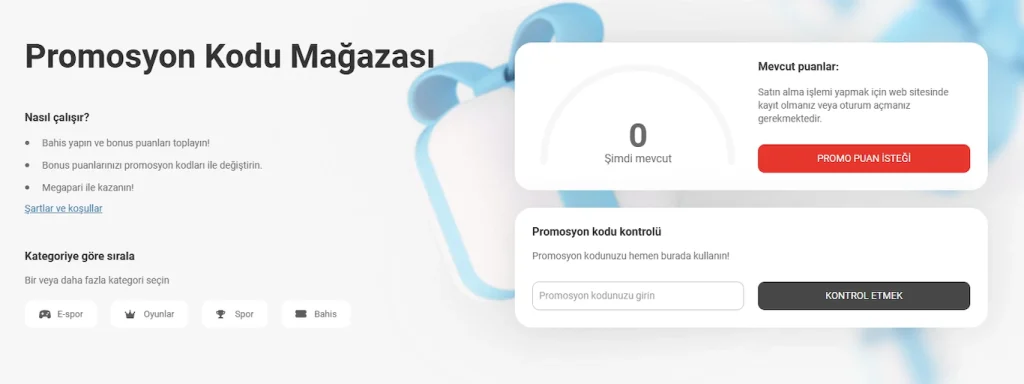 Megapari casino Promosyon Kodu Görseli